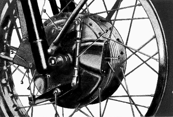 Front Hub and Brake Assembly